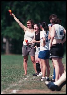 cheering