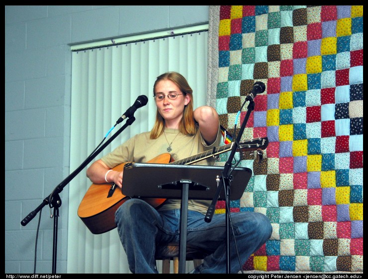 Amy @ WCF coffee night