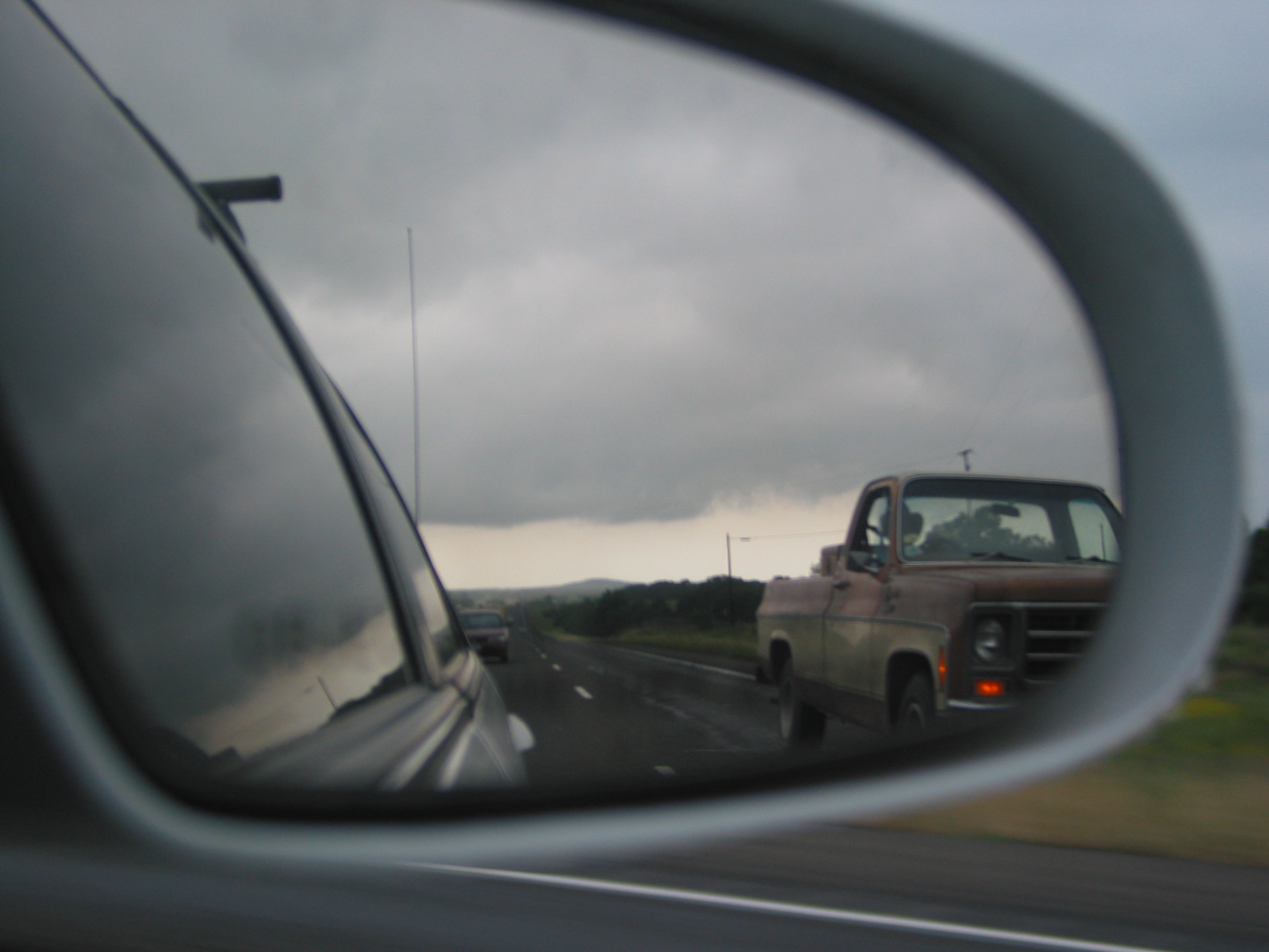 objects in mirror are closer than they appear