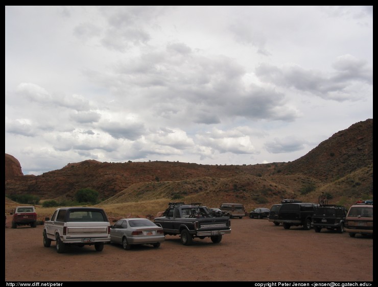 Mill creek parking lot