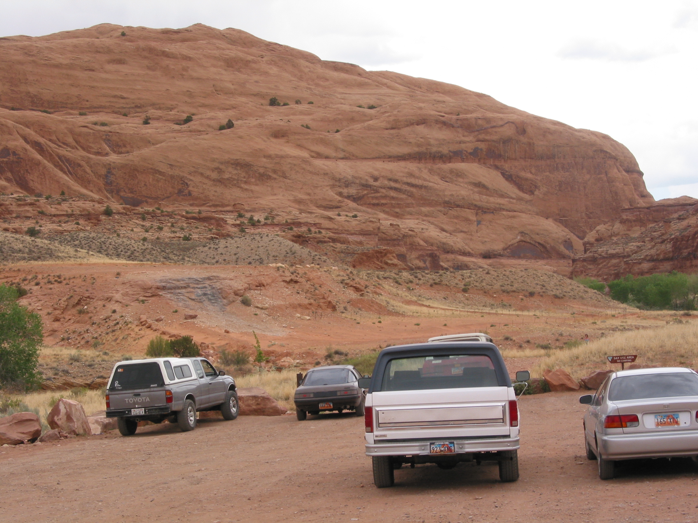 Mill creek parking lot