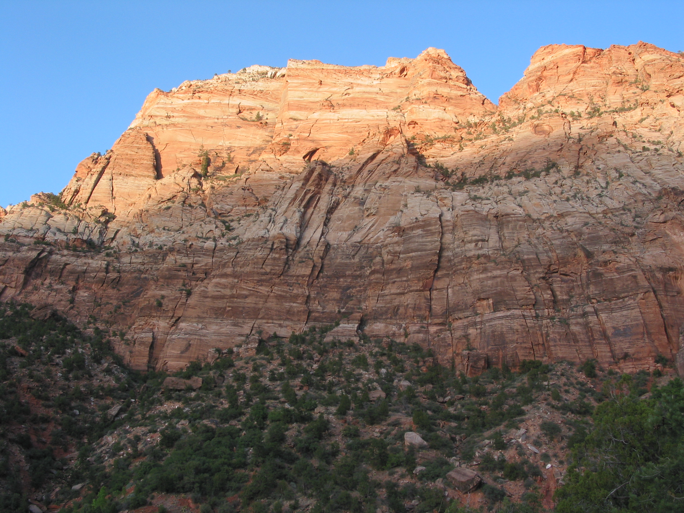 neat rocks at Zion