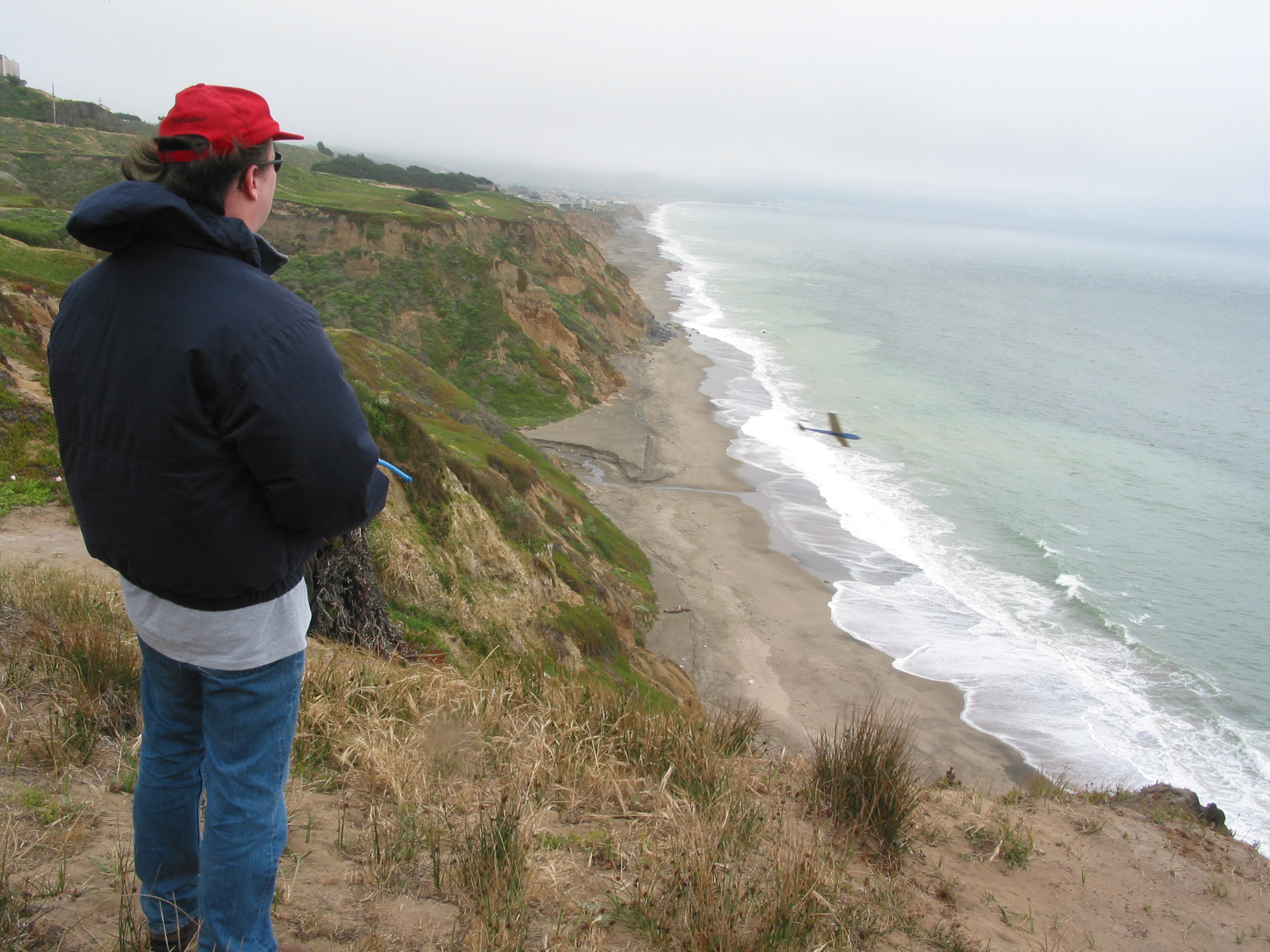 sloping a neat wingeron plane at Pacifica