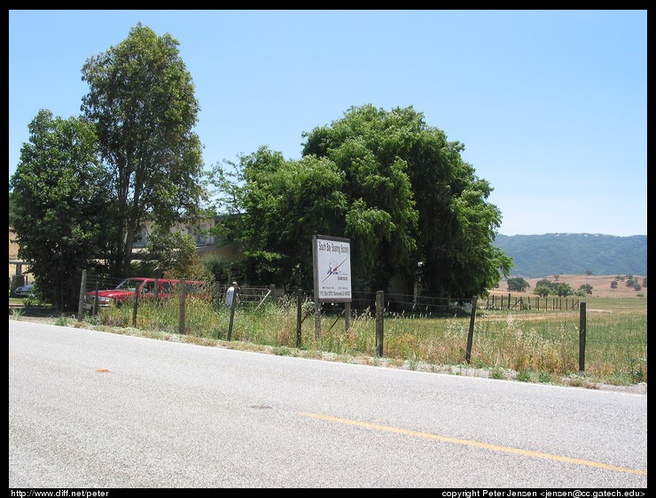 SBSS field entrance