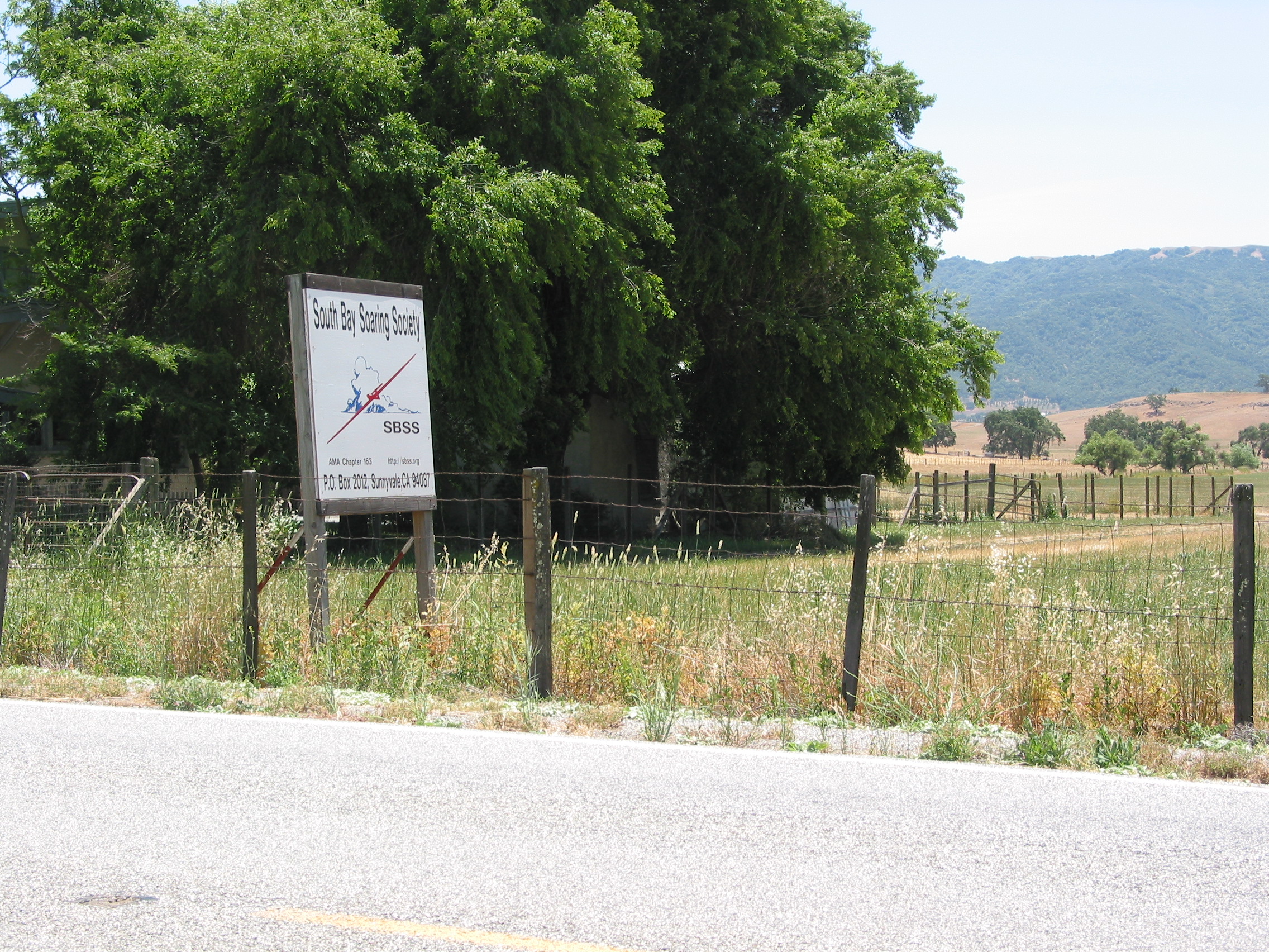 SBSS field entrance