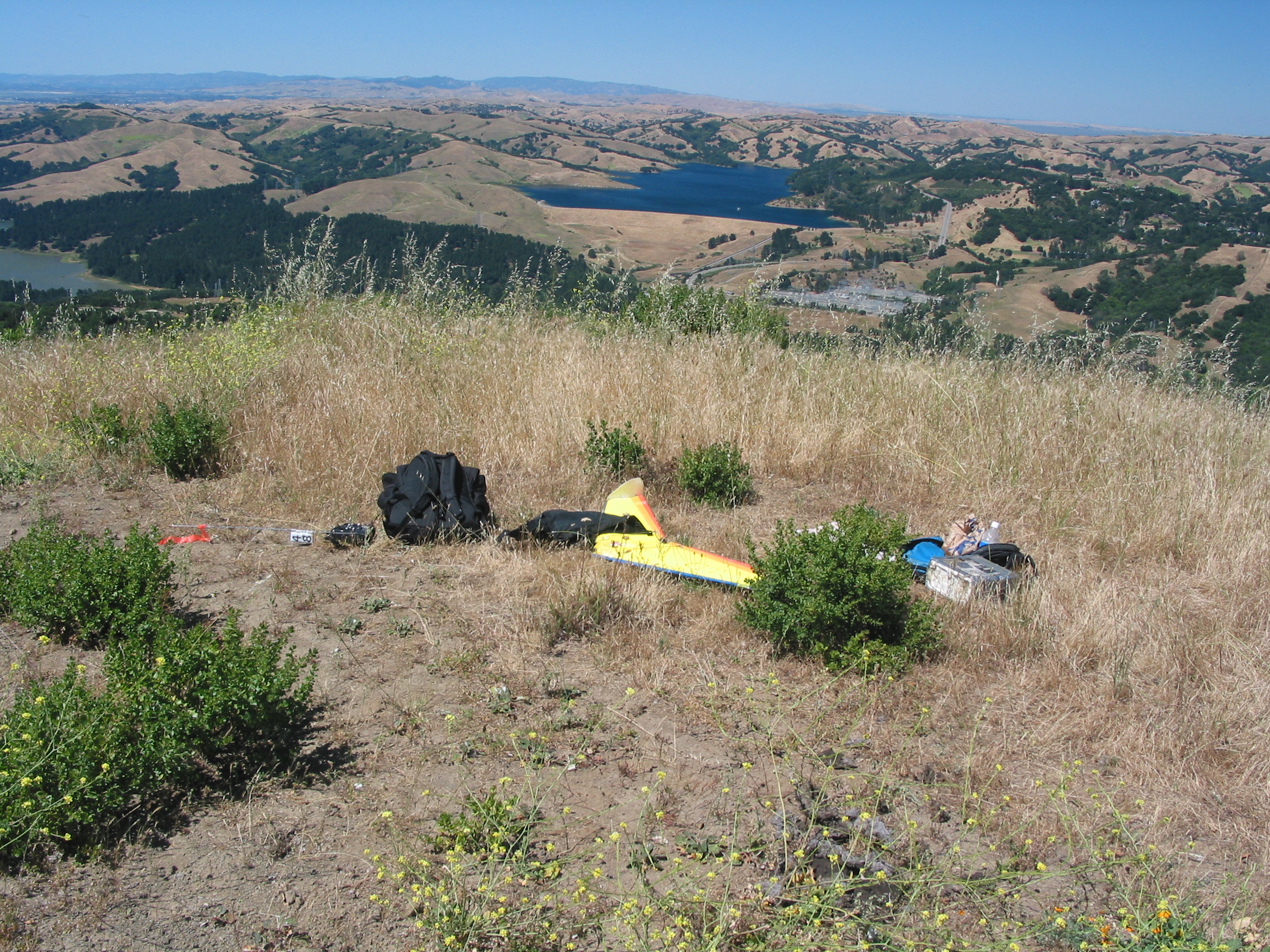 our gear and the view