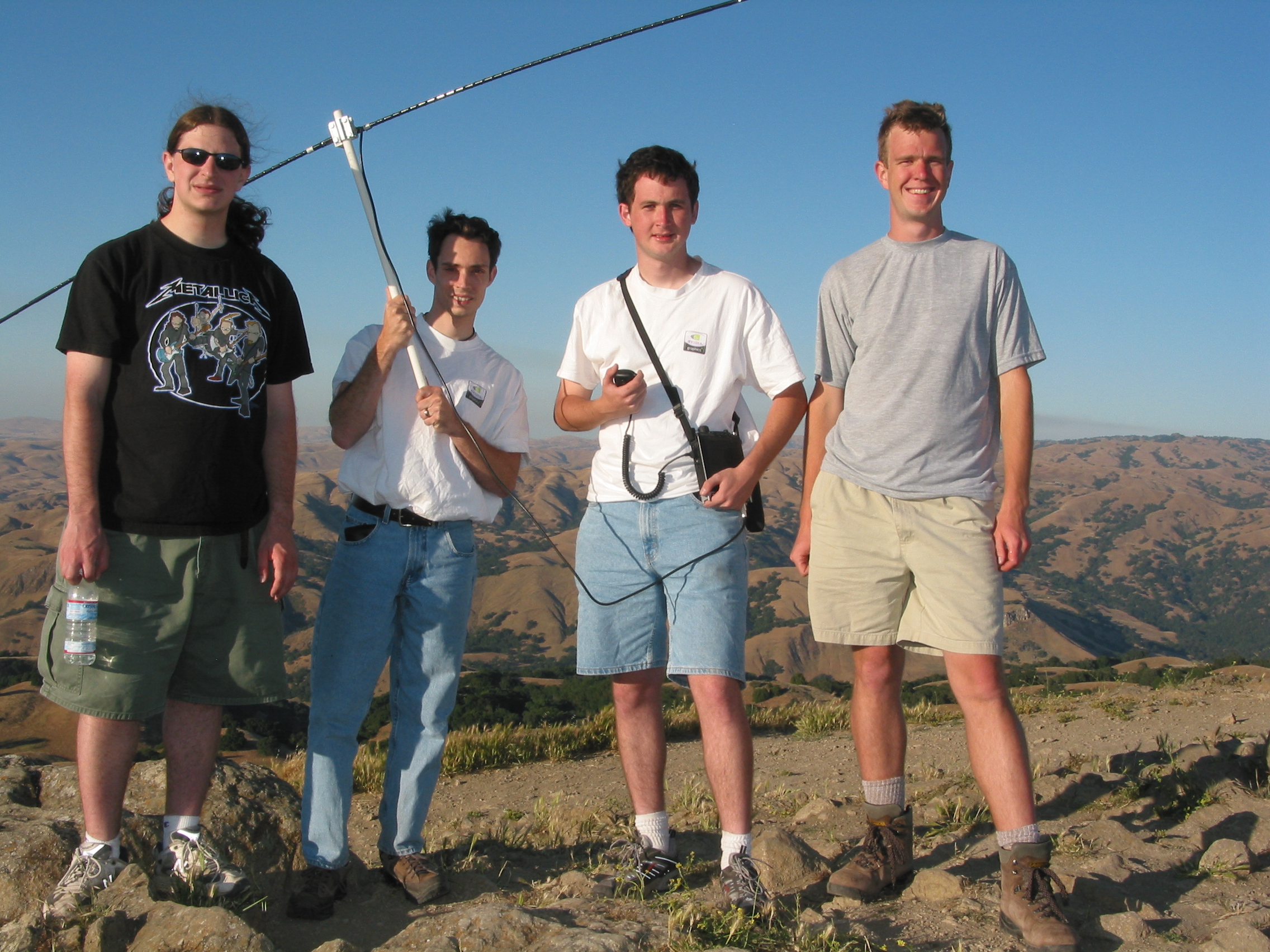 Andy, Nathan, John, and Peter