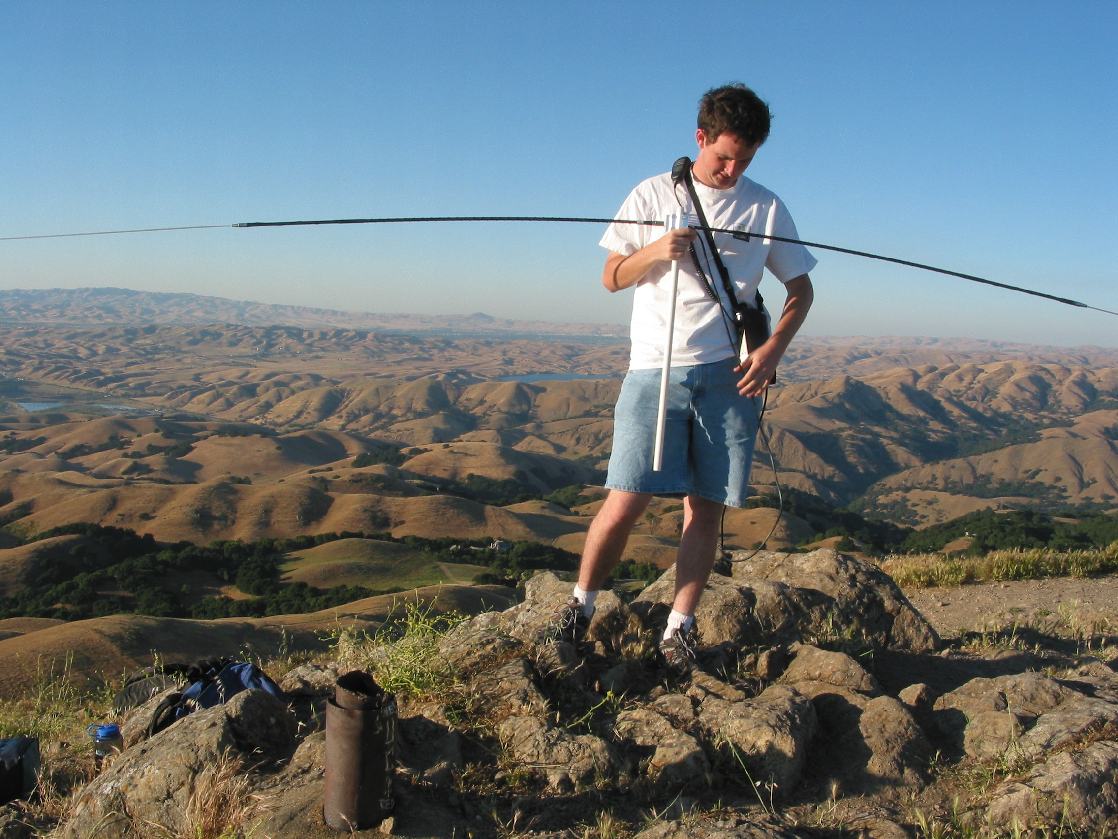 John operating 20m DX