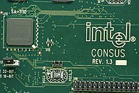 Consus board instrumented for power monitoring