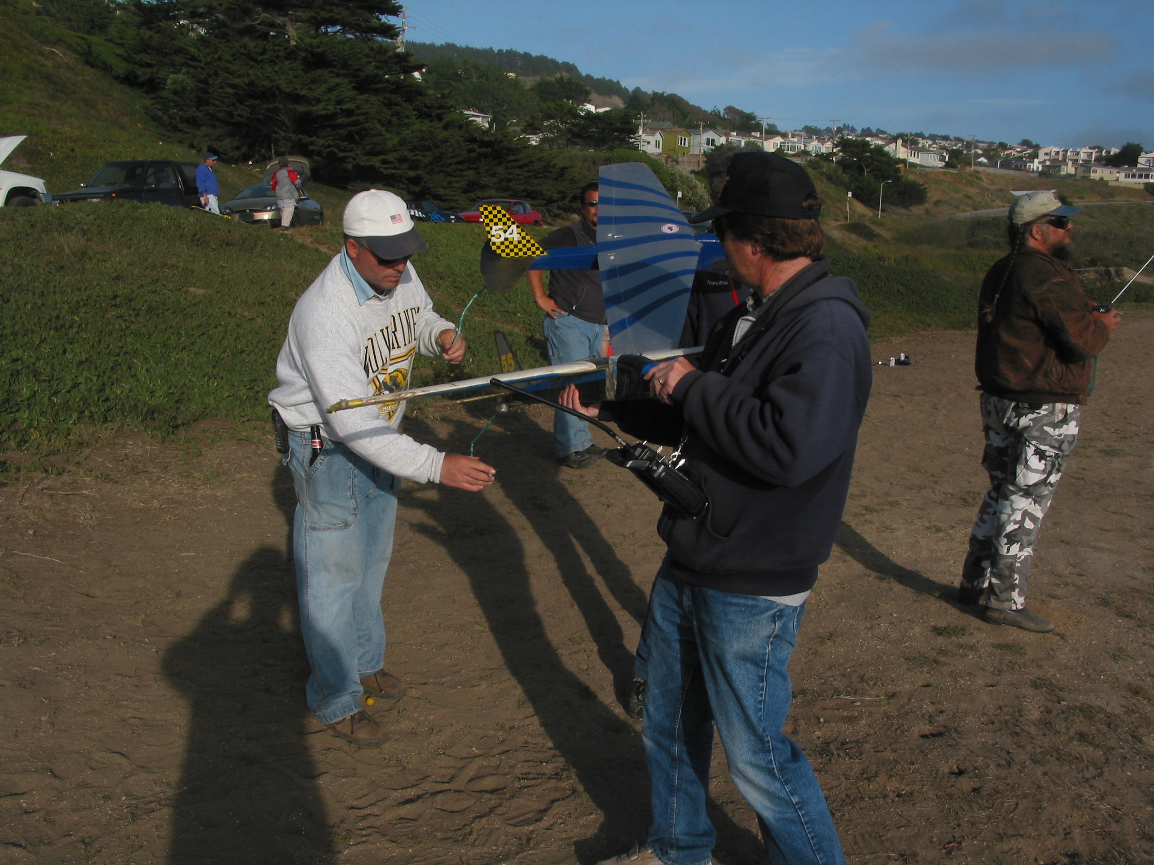 4th of July festivities -- putting fireworks on slopers