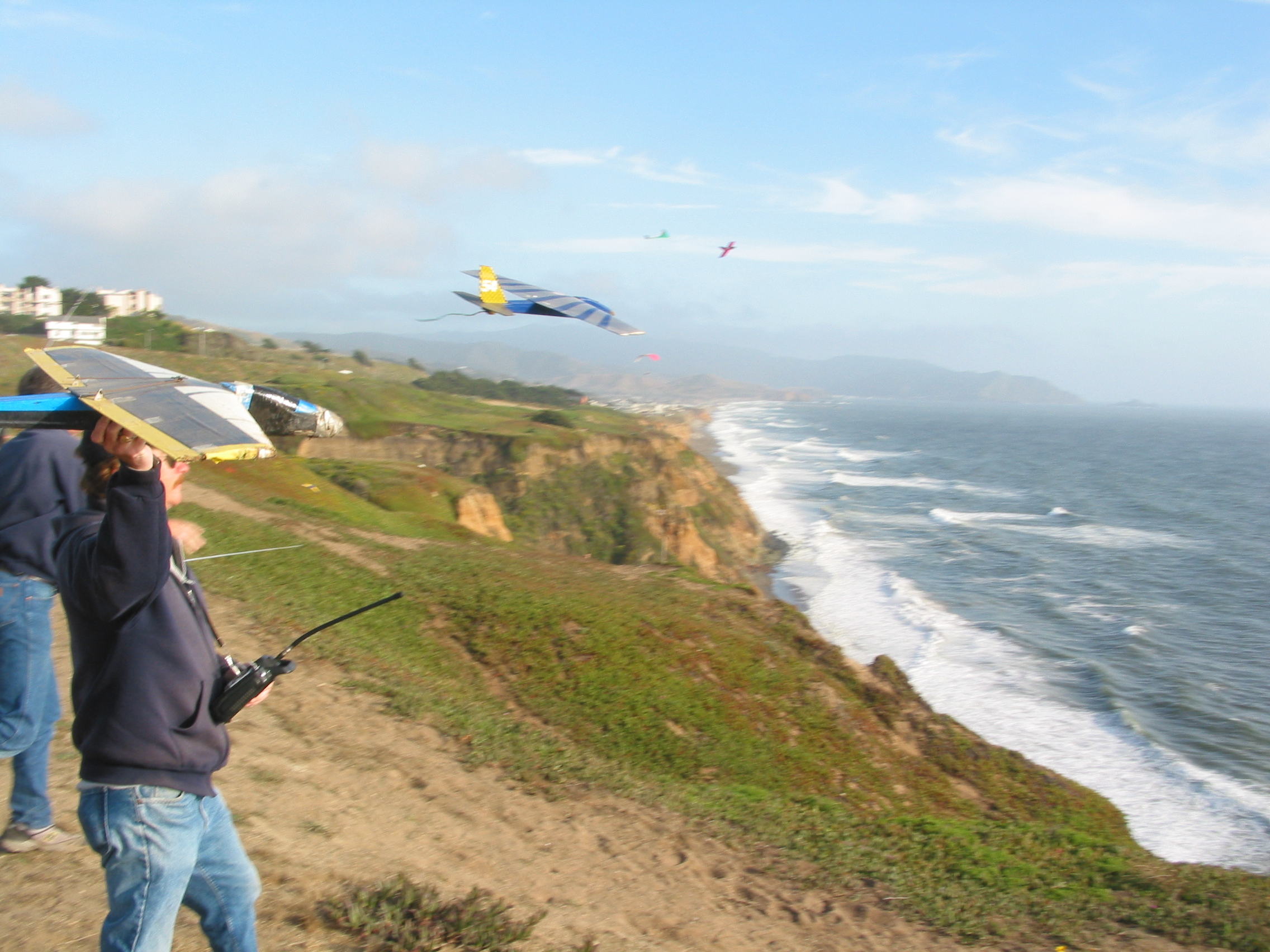 launching with fireworks in tow