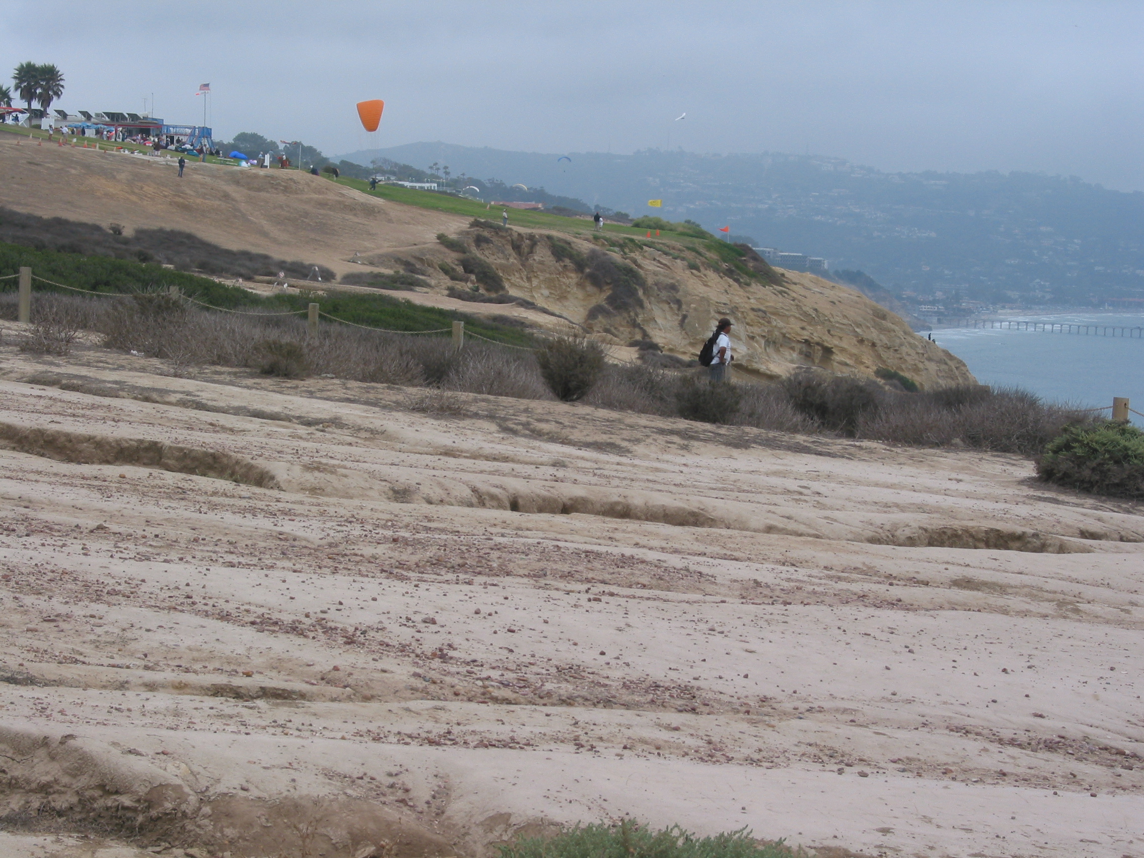 gliderport viewed from tourist spot further north