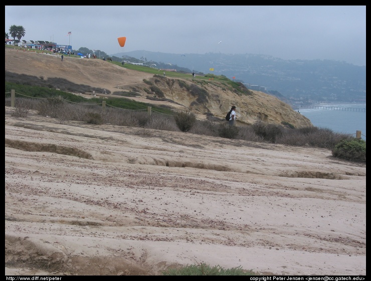 gliderport viewed from tourist spot further north