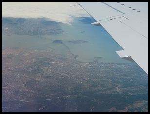 SF Bay from the Embraer 135