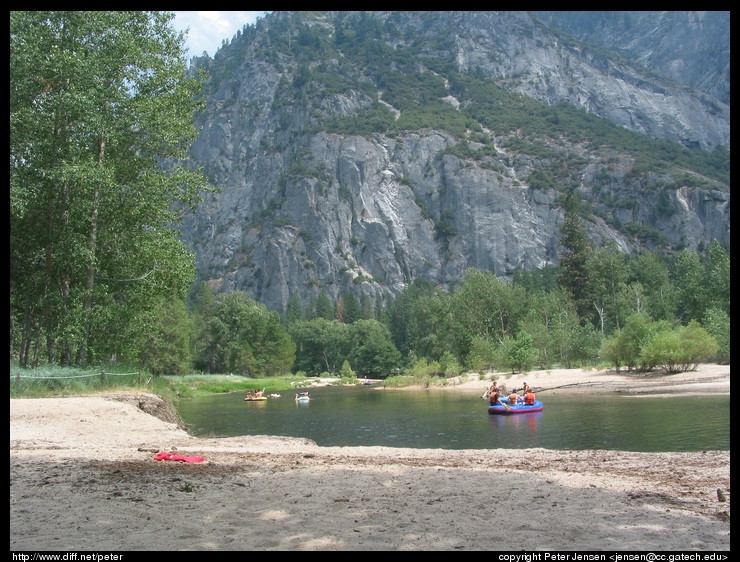 rafters on the river