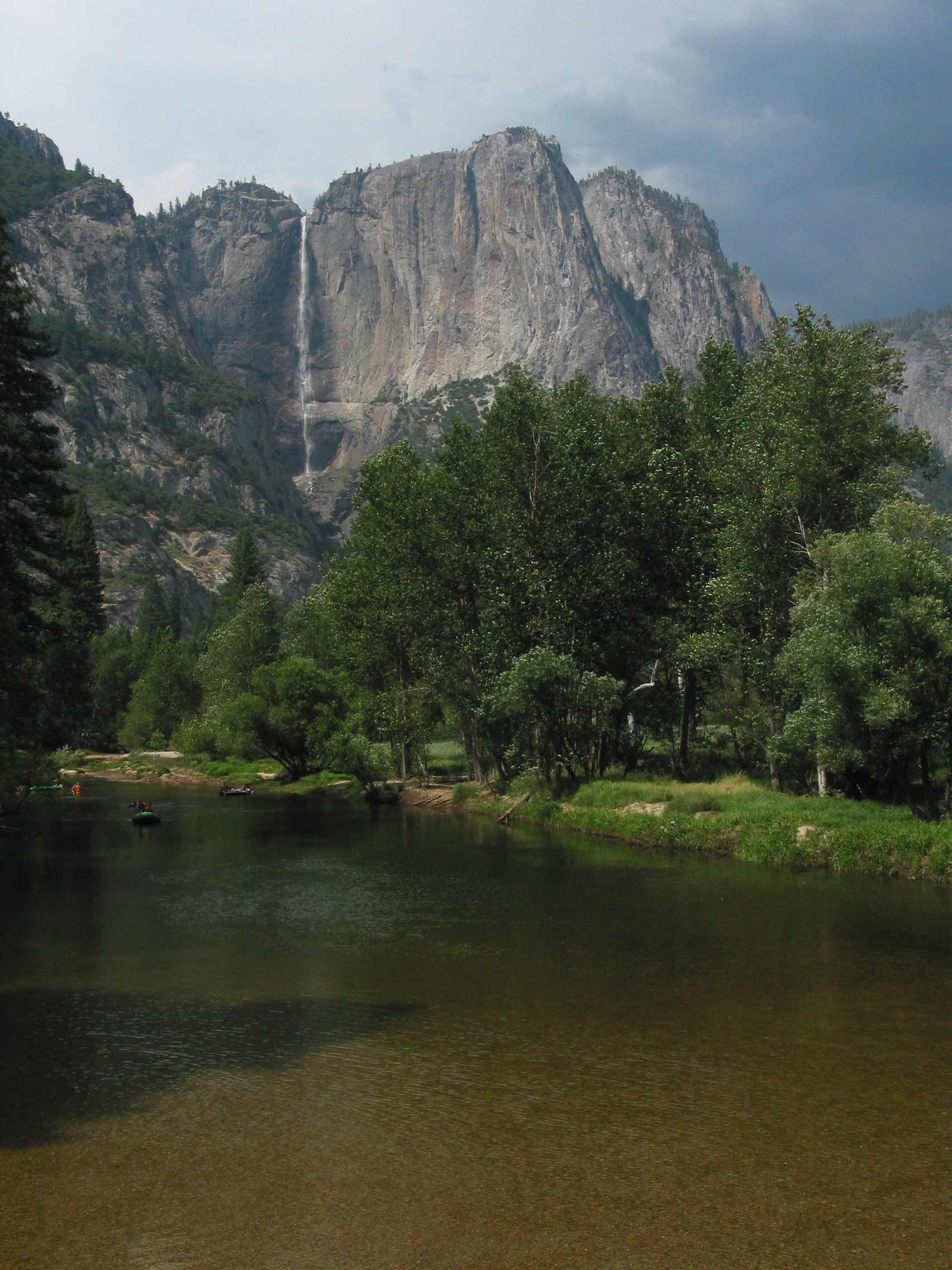 falls and river