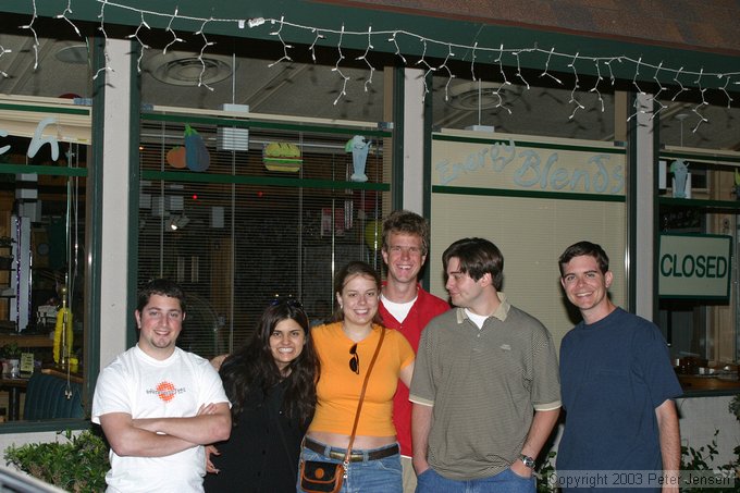 Paul, Komal, Kristen, Peter, John, and Scott