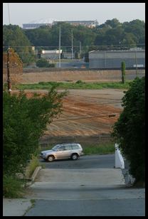 view from tower base N of Bishop street