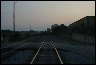 end of the train (and yes, I checked behind me before and during)