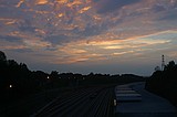 sunset from the Marietta Rd. Bridge (near Huff Rd)