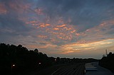 sunset from the Marietta Rd. Bridge (near Huff Rd)