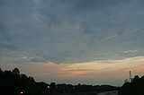 sunset from the Marietta Rd. Bridge (near Huff Rd)