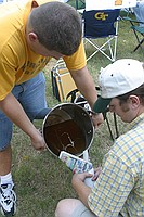 safely disposing of hot grease