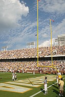 Wake about to score a field goal (or maybe an extra point; don't remember)