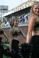 the Wake Forest cheerleaders were really good