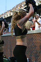 the Wake Forest cheerleaders were really good