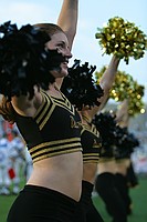 the Wake Forest cheerleaders were really good