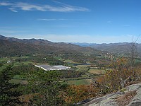 view from the lookout point