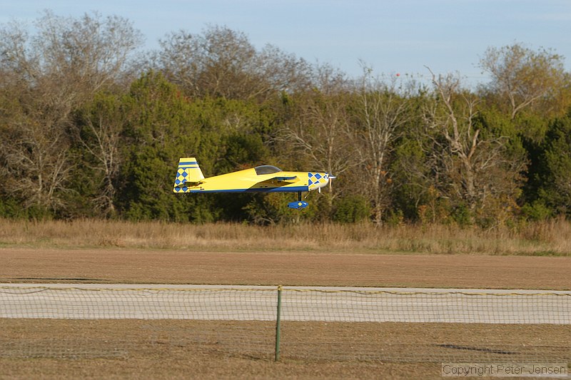 an nice 4 cycle extra or so at the Hill Country Aeromodelers field