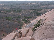 sliding down the backside