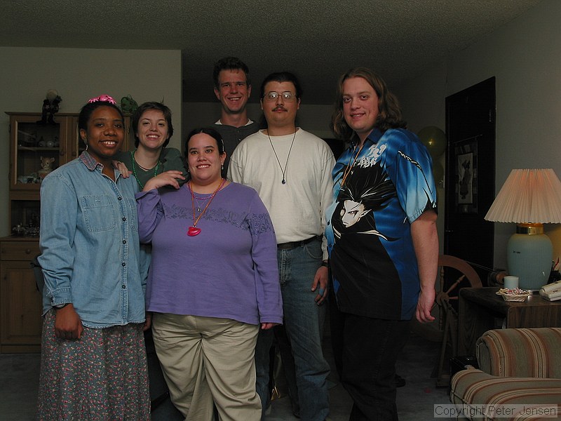 Stephanie, Lindsay, Sally, Peter, John, and Ross