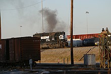 the Macon rail yard