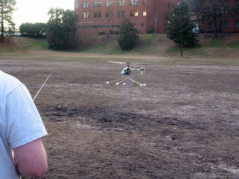 .30 size heli in the burger bowl (flown very safely!)