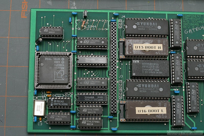 W4AQL's old DRC-186 controller card