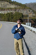 Spencer and his NCFM Moth working the backside