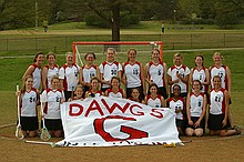 the UGA women's lacrosse team