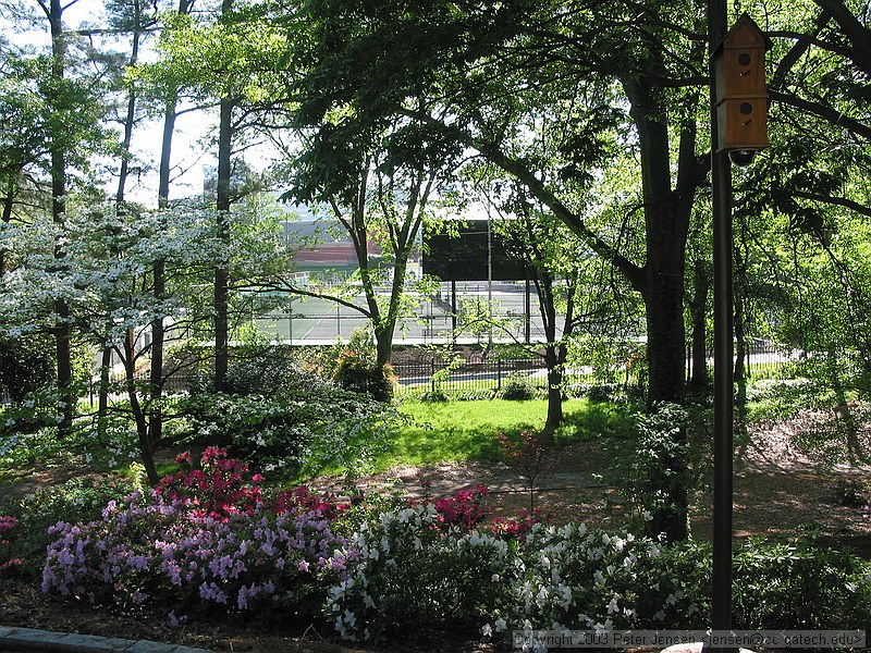 view of the tennis courts