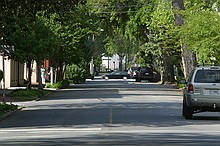 long view down the street