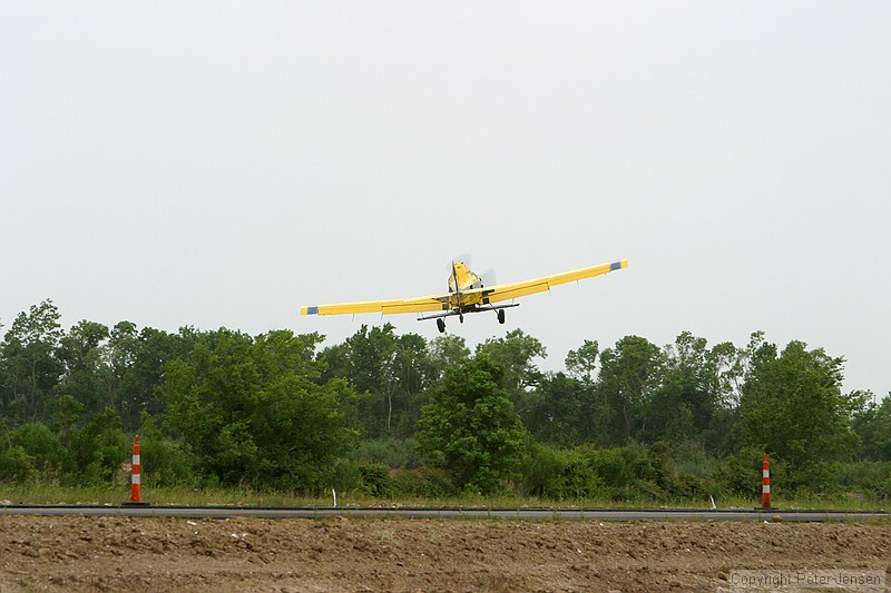 neat cropduster field that's got a runway parallel to I10 on the way in to Houston that there's always activity on