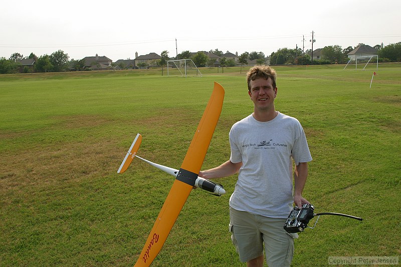 Peter with the Bandit (10-15 mph winds)