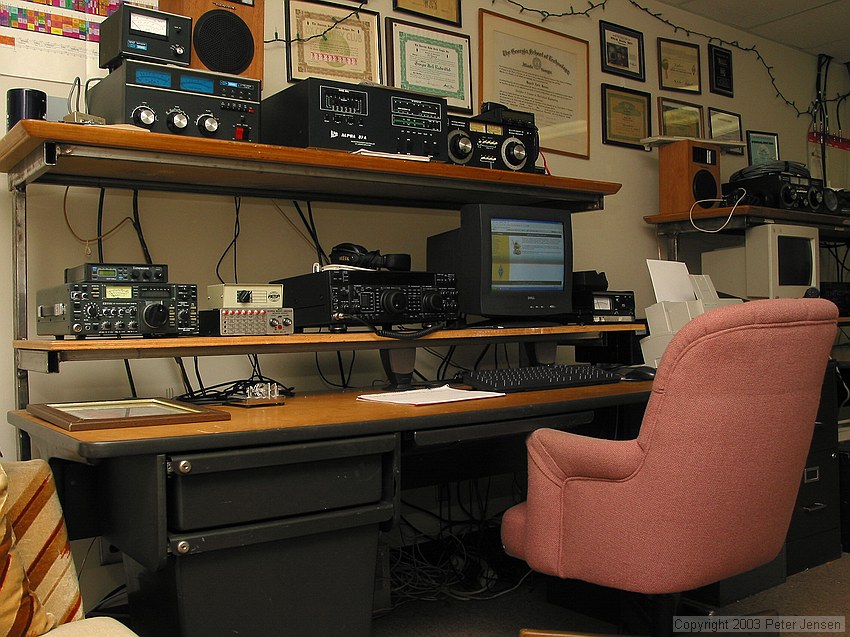 the left HF station