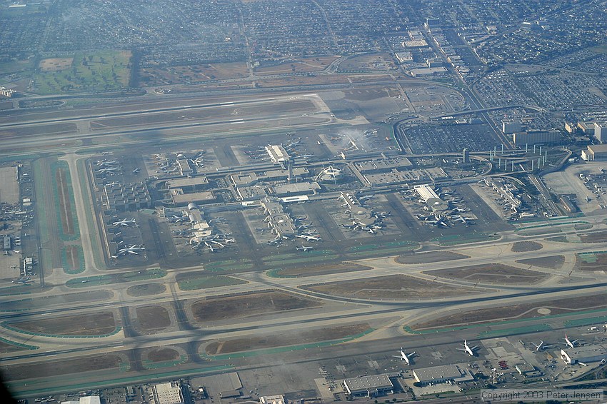 LAX from 4500' or so (special VFR corridor)