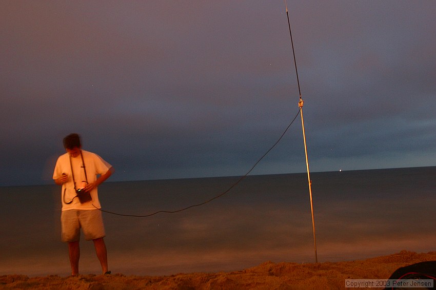 we made a cursory nod toward field day with QRP