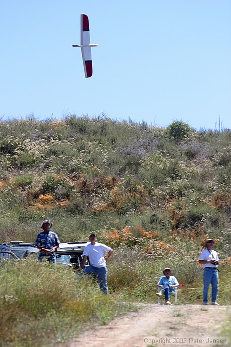 Derick (sp?), Nolan, Harris, and another pilot watching the groove