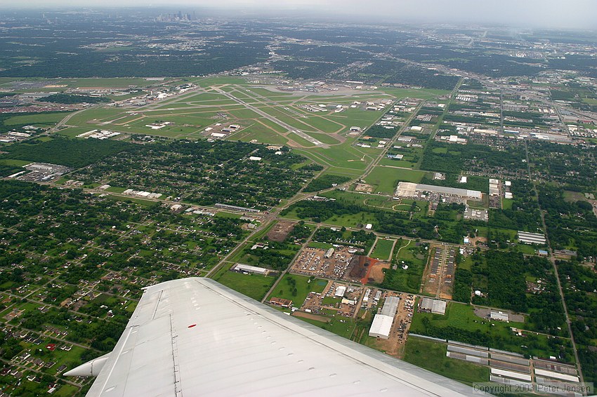 takeoff from Houston Hobby (HOU)