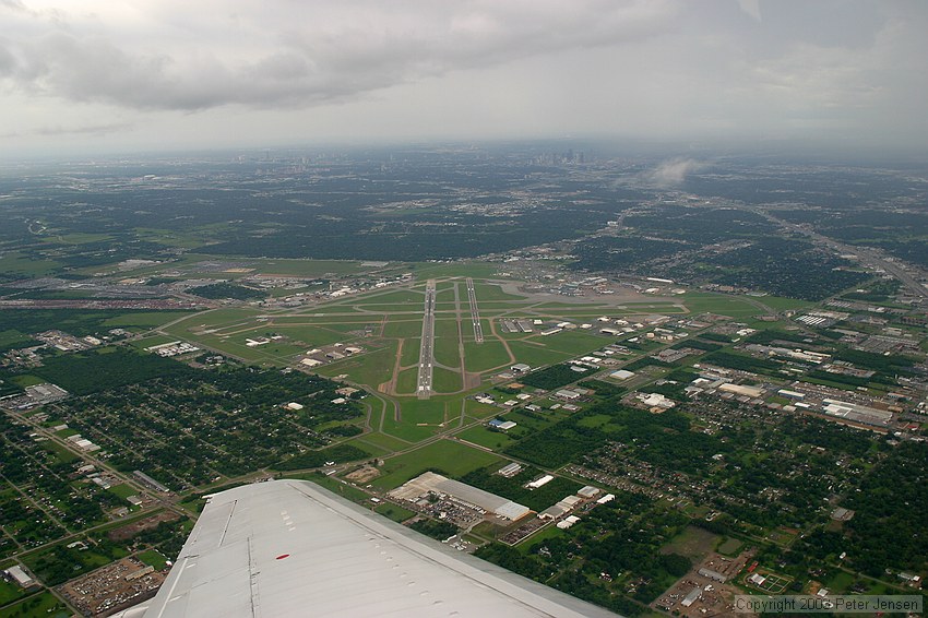 takeoff from Houston Hobby (HOU)